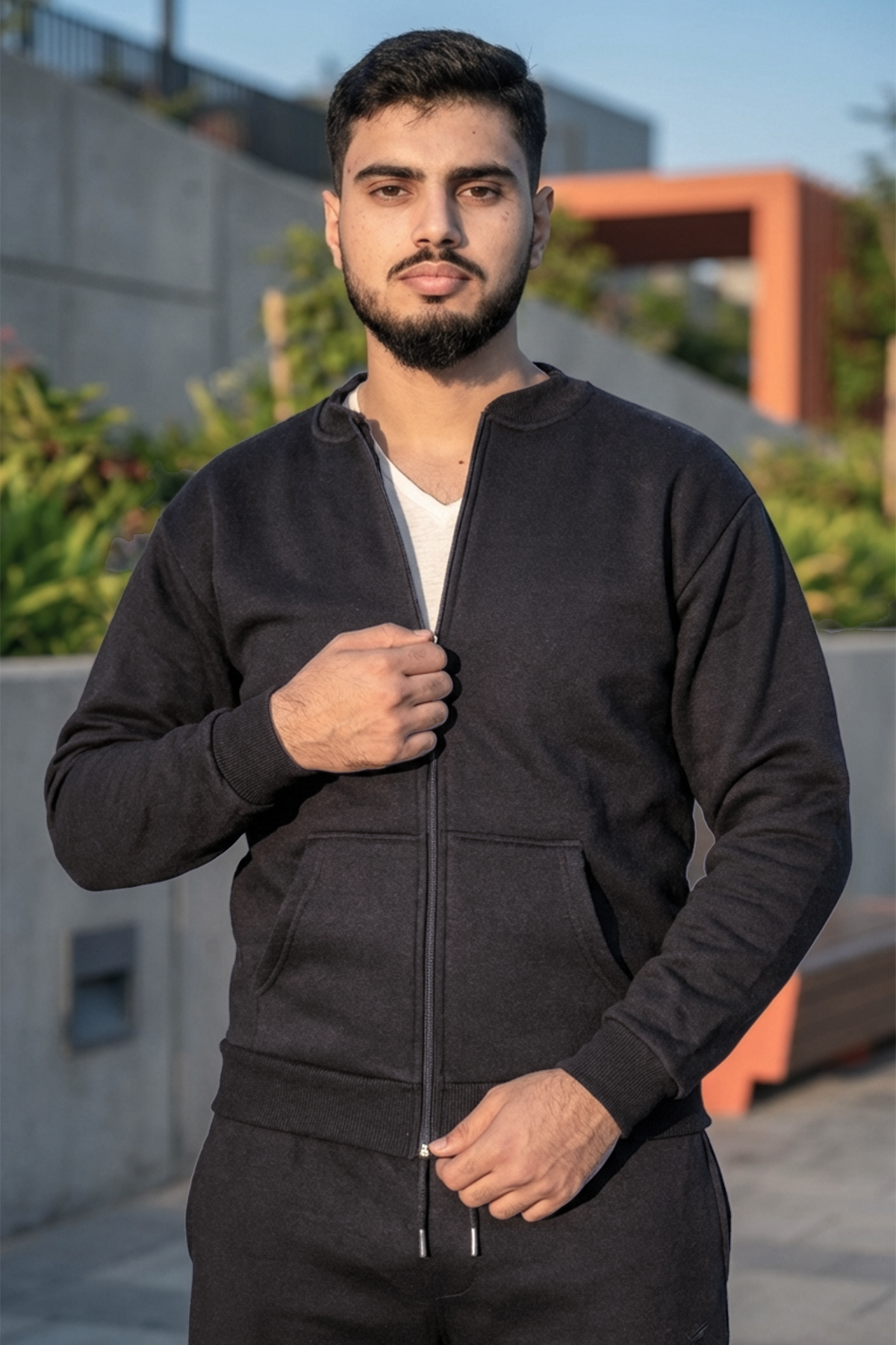 Antrasit Fermuarlı Sweatmont detay görseli – Aynı gün kargo ve ücretsiz iade | Wingetstar