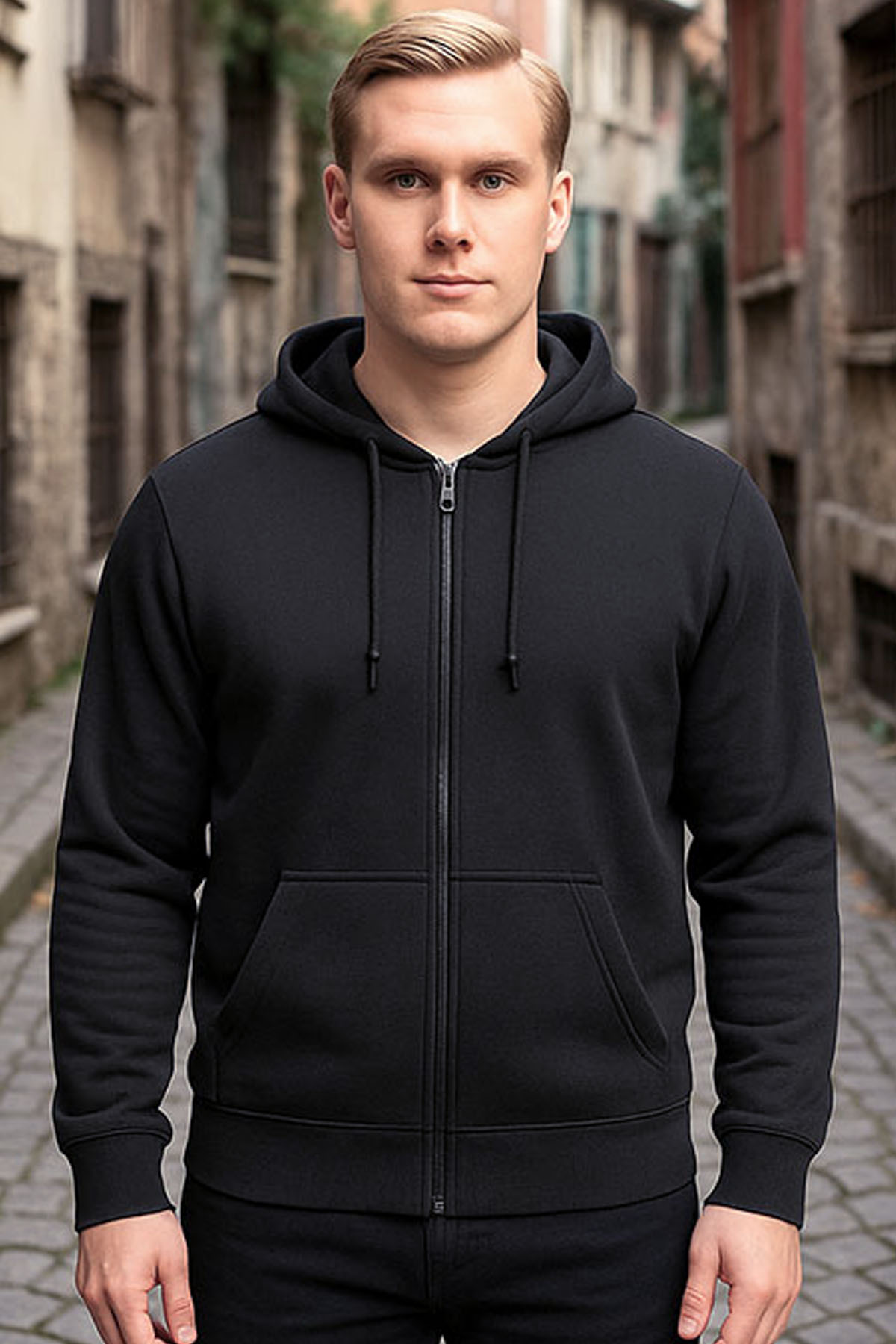 Antrasit Fermuarlı Sweatshirt teknik özellikleri