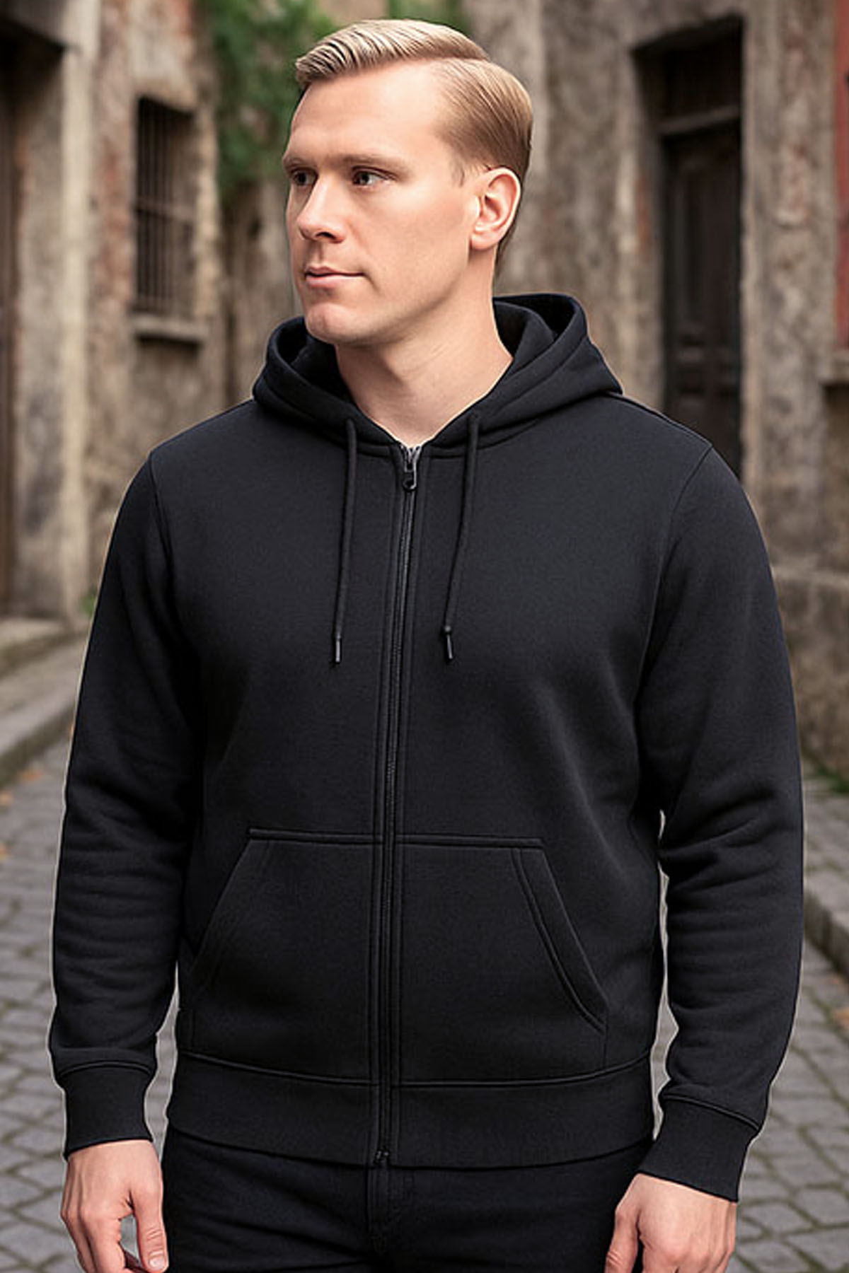 Antrasit Fermuarlı Sweatshirt - Wingetstar Modelleri