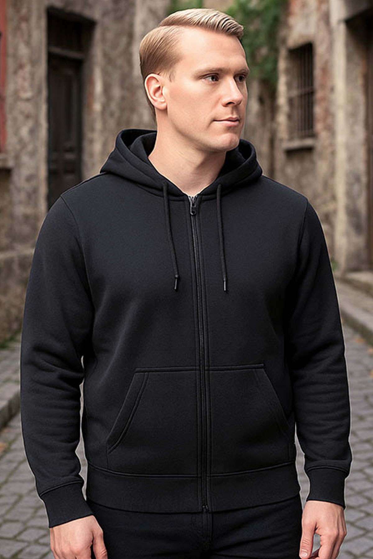 Antrasit Fermuarlı Sweatshirt - Wingetstar Modelleri