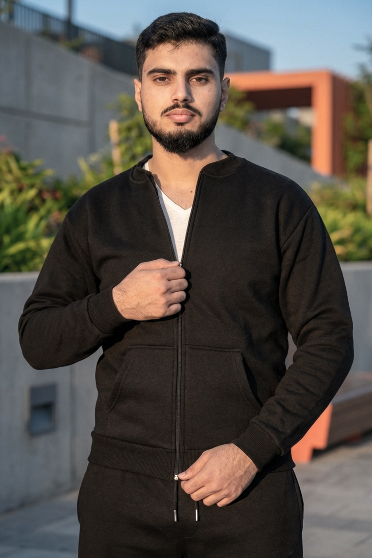Siyah Fermuarlı Sweatmont detay görseli – Aynı gün kargo ve ücretsiz iade | Wingetstar