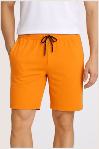 Turuncu Klasik Pamuklu Şort detay görseli – Aynı gün kargo ve ücretsiz iade | Wingetstar