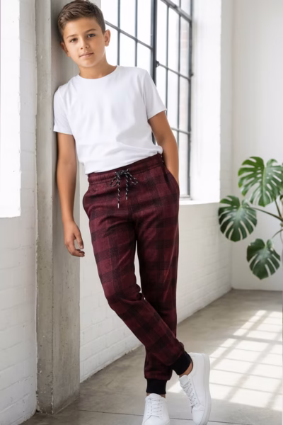 Kışlık Gri Çocuk Manşetli Eşofman Altı detay görseli – Aynı gün kargo ve ücretsiz iade | Wingetstar