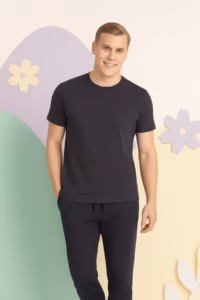 Lacivert Tişört detay görseli – Aynı gün kargo ve ücretsiz iade | Wingetstar