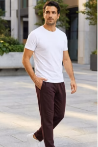 Kahverengi Düz Paça Eşofman Altı detay görseli – Aynı gün kargo ve ücretsiz iade | Wingetstar