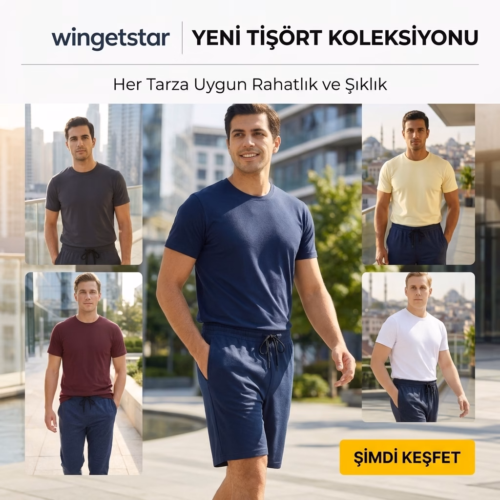 Ayni Gun Kargo Tisort Wingetstar 1 günlük rahat kalıp kombin önerileri | Wingetstar